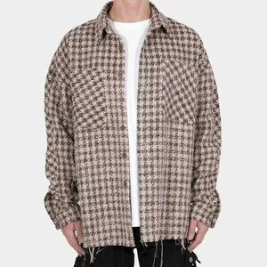 MNML Heavyweight Woven Flannel jacket - size M